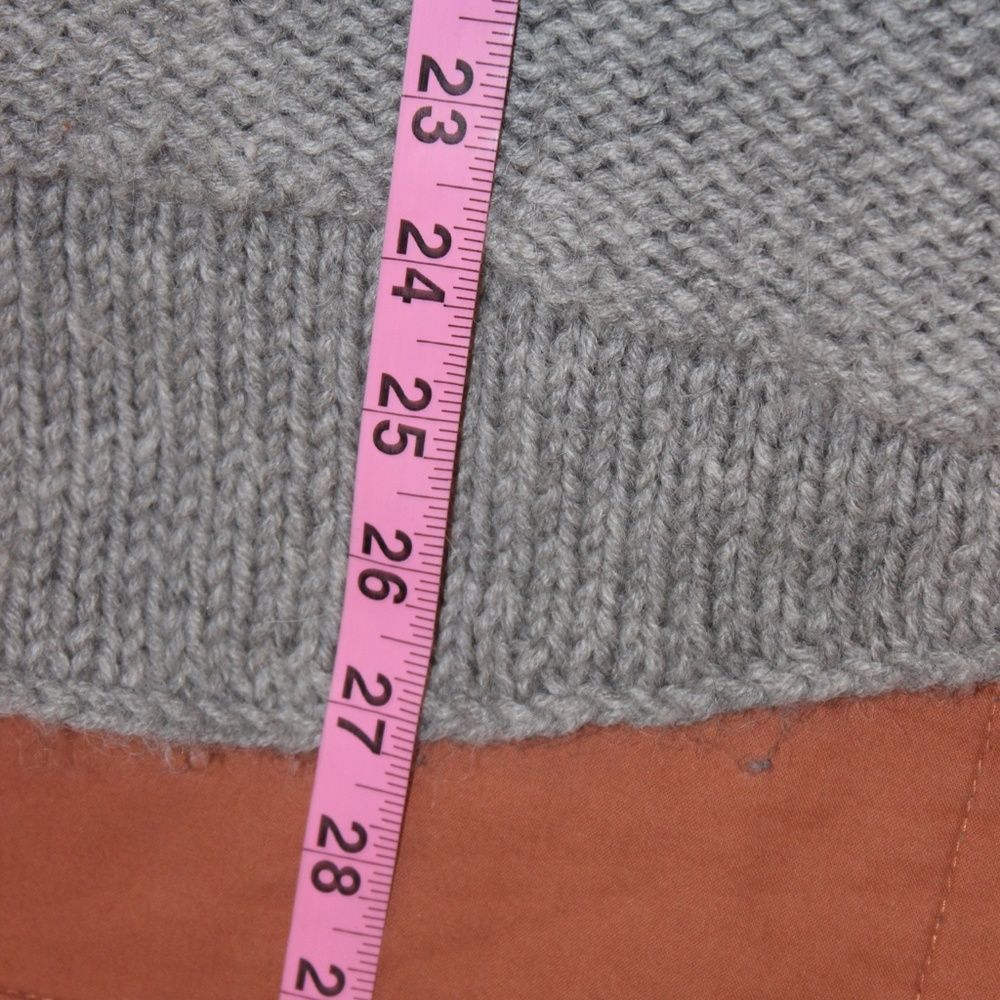 Helmut Lang Wool/Alpaca Gray Sweater Women Size Medium - Picture 10 of 10